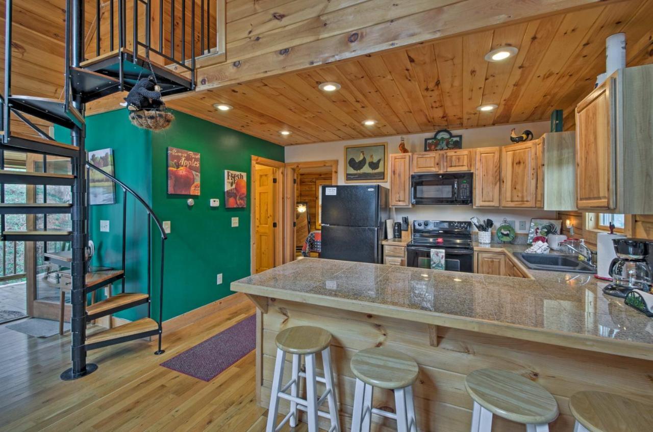Bryson City Vacation Rental With Hot Tub And Fire Pit! Esterno foto