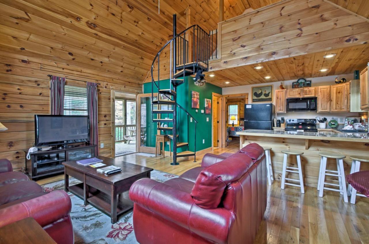 Bryson City Vacation Rental With Hot Tub And Fire Pit! Esterno foto