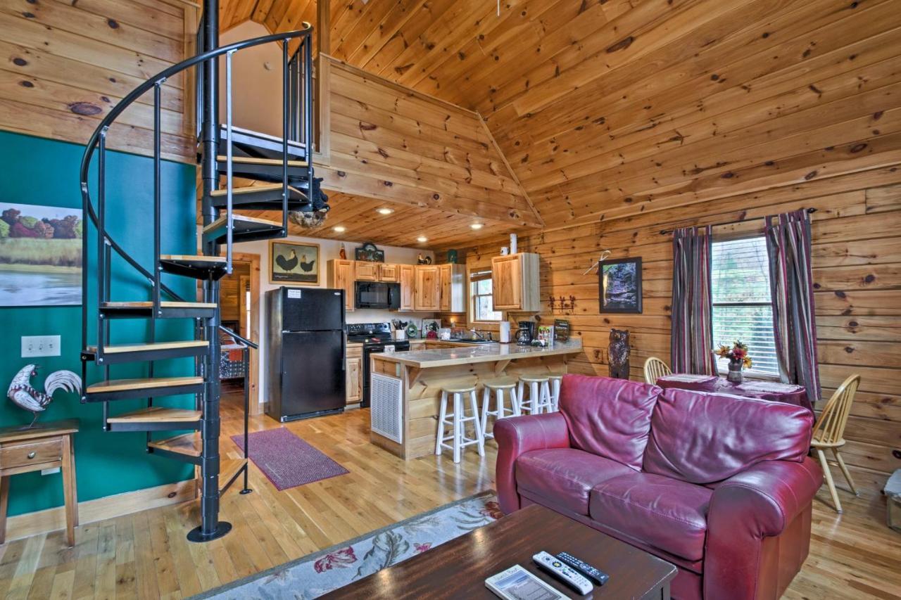 Bryson City Vacation Rental With Hot Tub And Fire Pit! Esterno foto