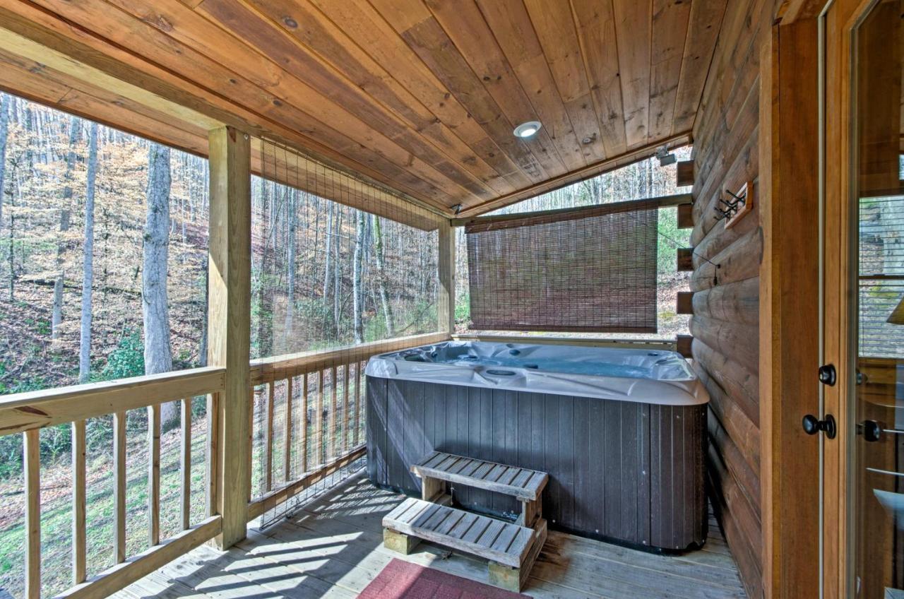 Bryson City Vacation Rental With Hot Tub And Fire Pit! Esterno foto