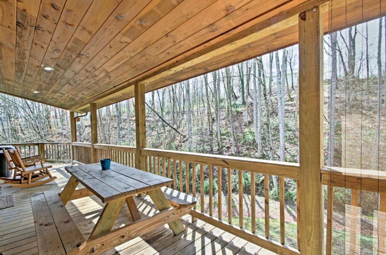 Bryson City Vacation Rental With Hot Tub And Fire Pit! Esterno foto