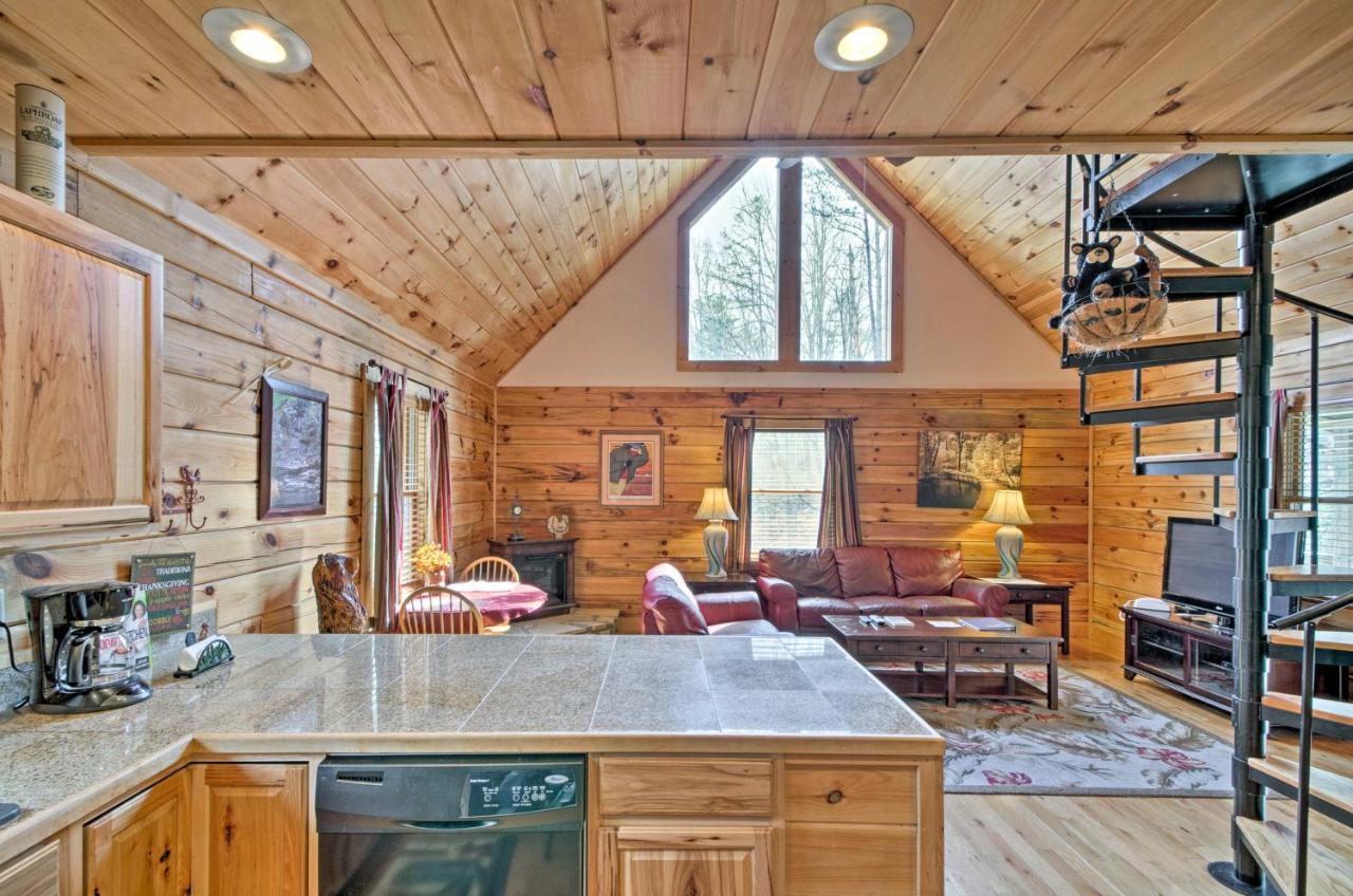 Bryson City Vacation Rental With Hot Tub And Fire Pit! Esterno foto